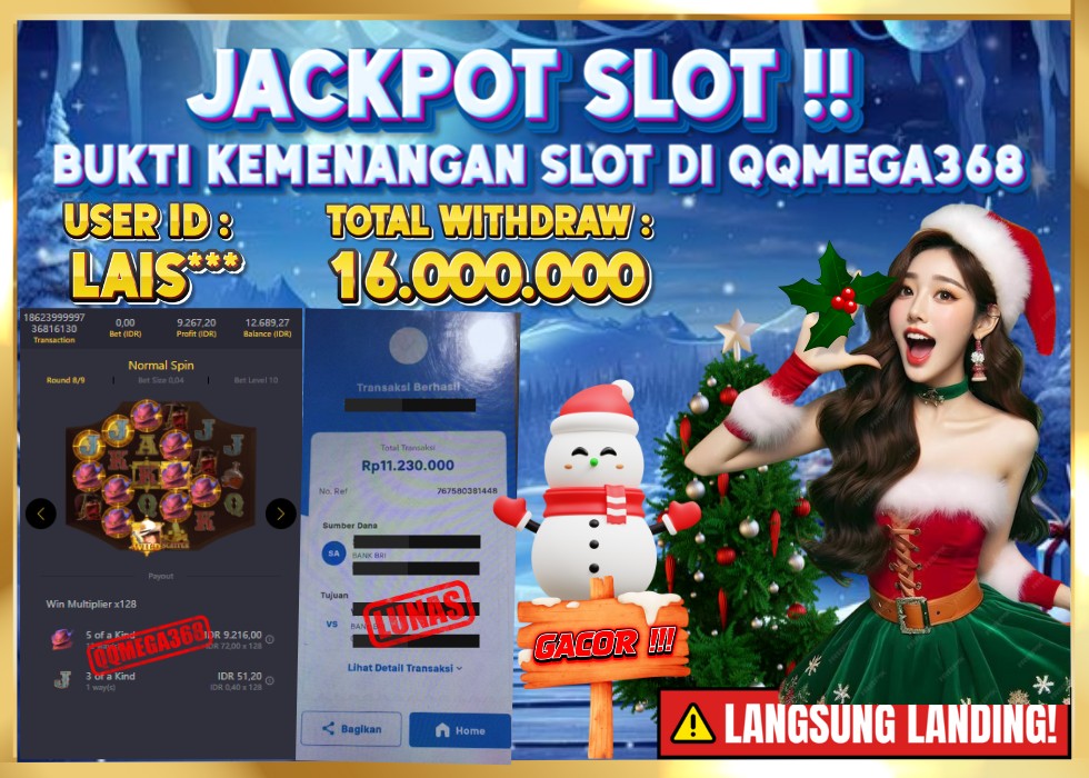 QQMEGA368 JACKPOT Rp 11.230.000 - LUNAS!!!